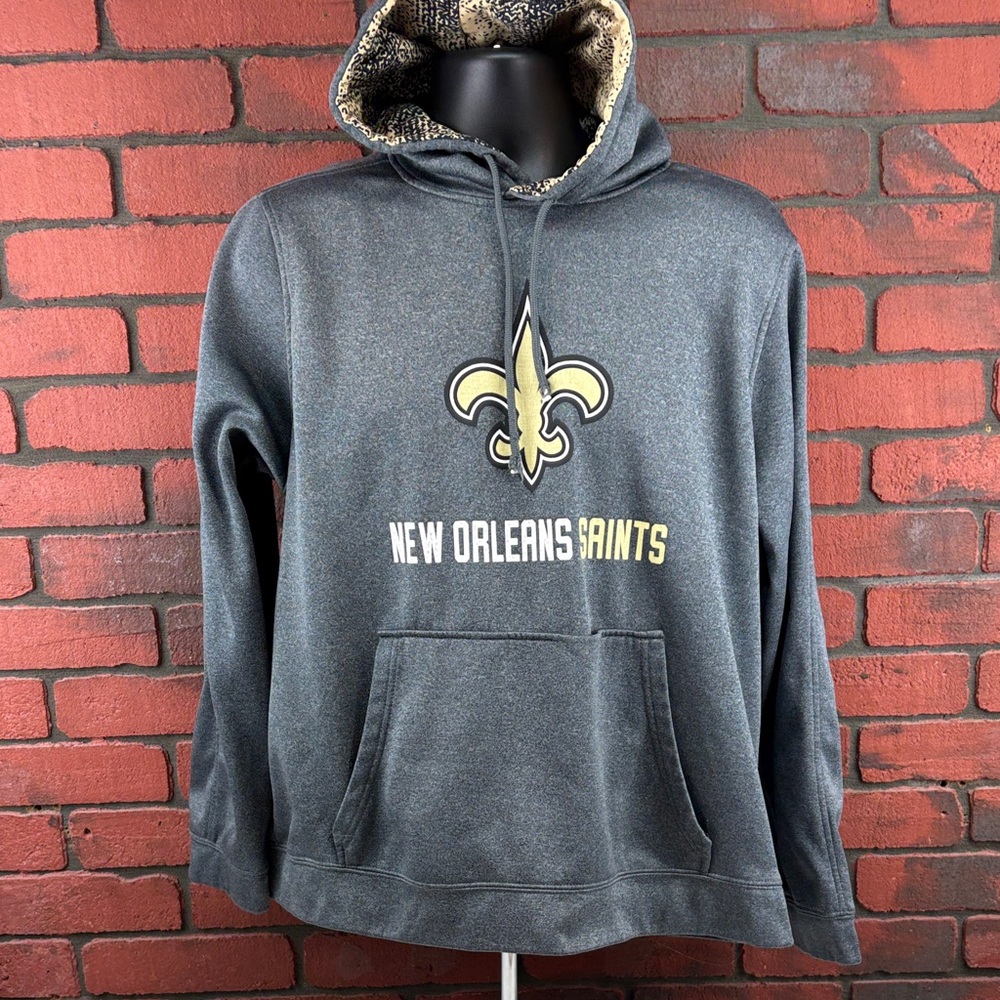 NFL Hoodie Womens Large New Orleans Saints